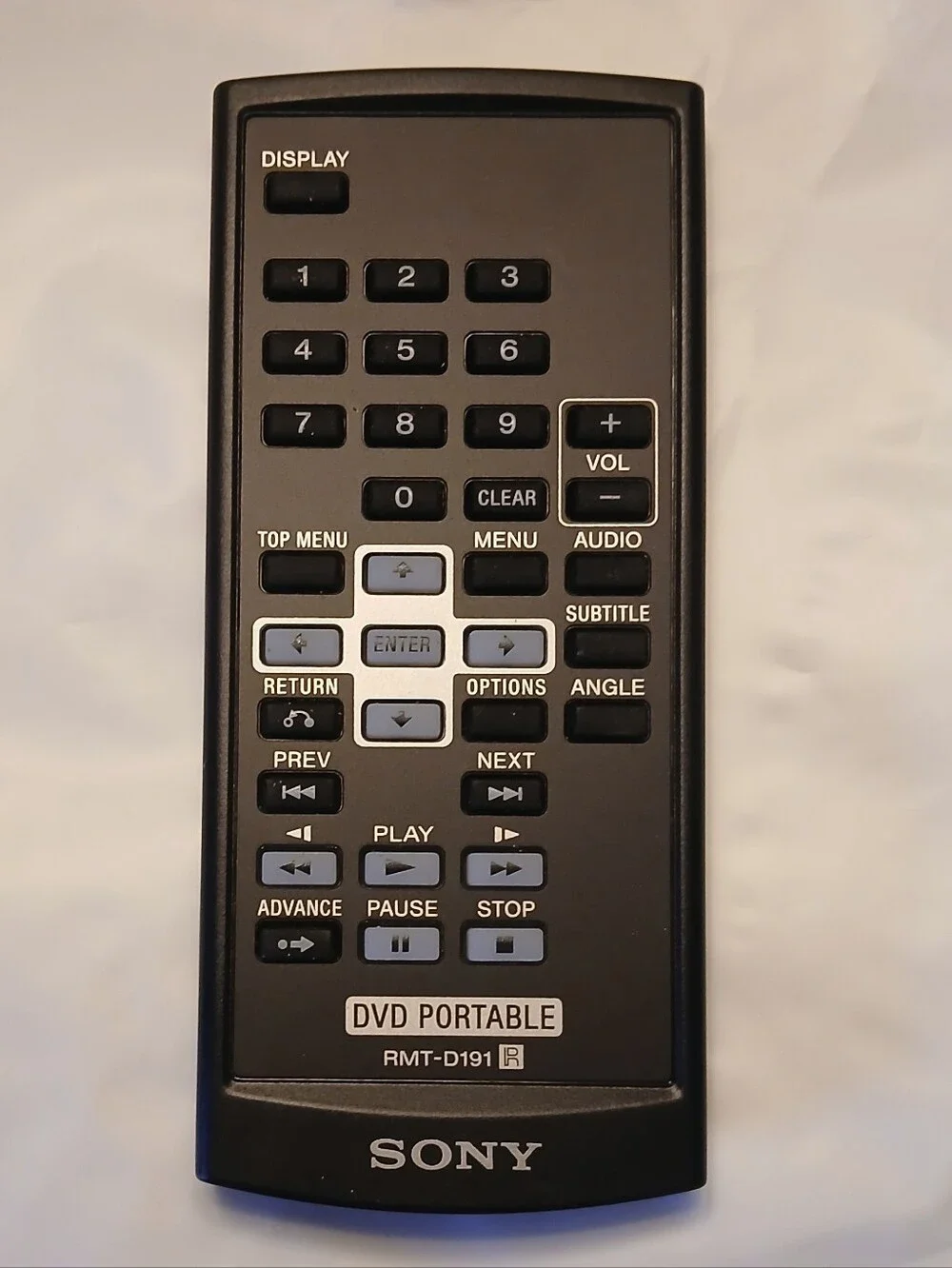 Sony RMT-D191 OEM Infraree Remote Control